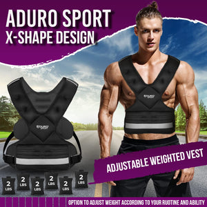 Adjustable Weighted Vest 4-10lbs/11-20lbs/20-32lbs/26-46lbs for Men, Women