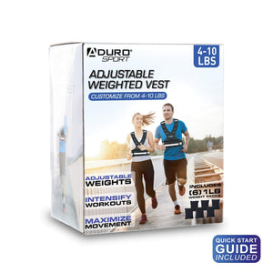 Adjustable Weighted Vest 4-10lbs/11-20lbs/20-32lbs/26-46lbs for Men, Women