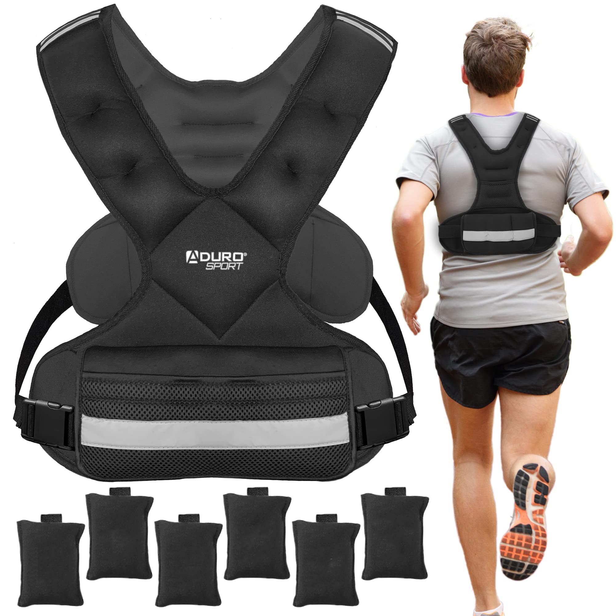 130 Lb Woman Best Adjustable Zelus Weighted Vest For Men And Women