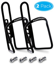 Aduro Bike Water Bottle Holder Aluminum Cage, [2X Pack] Bicycle Water Bottle Mount