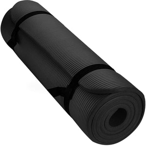 Yoga Workout Mat, 1/2-Inch Extra Thick Yoga Foam Mat – Aduro Sport