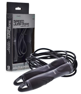 Speed 9 feet Jumping Ropes with Rubberized Non-Slip Handles
