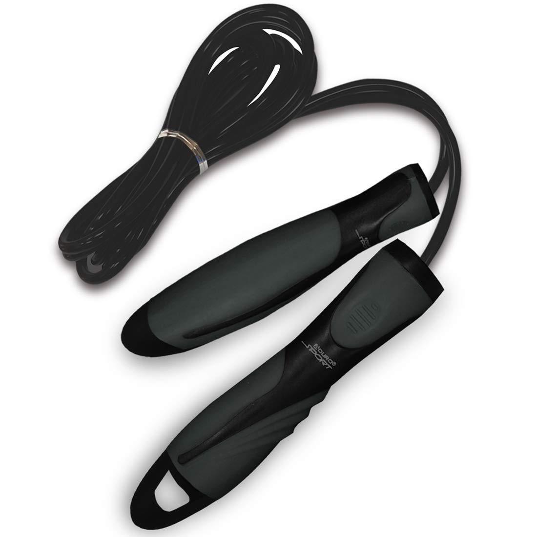 Speed 9 feet Jumping Ropes with Rubberized Non-Slip Handles – Aduro Sport