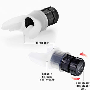 Adurance Breathing Exercise Device, Lung Health Exerciser High Altitude Training Device with Adjustable Resistance Levels