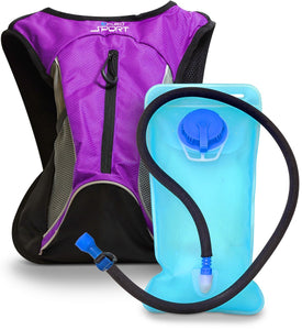 HYDRATION BACKPACK [HYDRO-PRO], 1.5L / 2L / 3L BPA FREE WITH WATER BLADDER