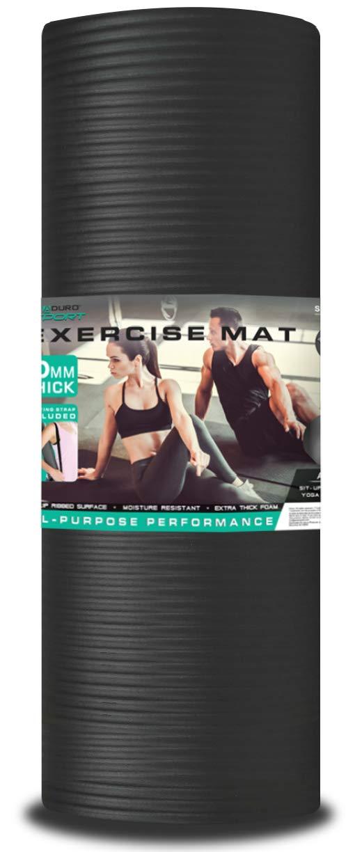 Yoga Workout Mat, 1/2-Inch Extra Thick Yoga Foam Mat