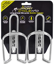 Aduro Bike Water Bottle Holder Aluminum Cage, [2X Pack] Bicycle Water Bottle Mount